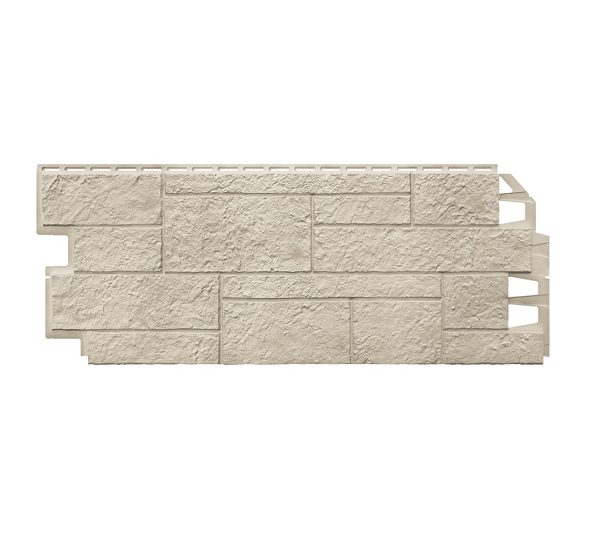 Фасадные панели ТН ОПТИМА Песчаник слоновая кость, 1000х420 мм/ 0,42м2