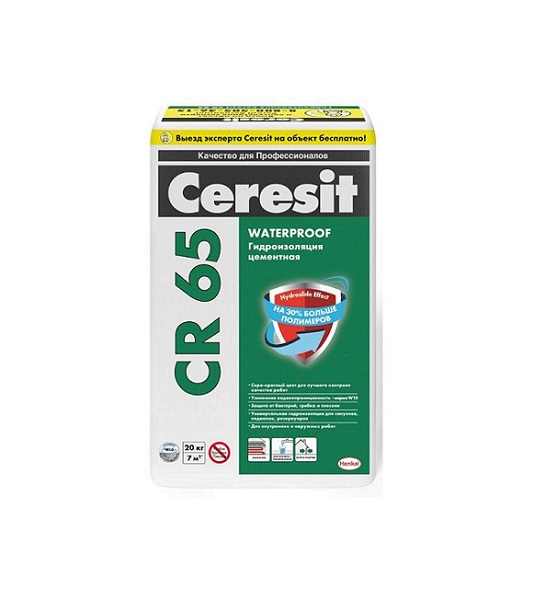 Гидроизоляционная масса Ceresit CR 65 Waterproof  (20кг)