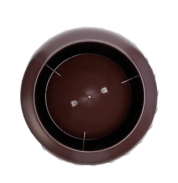 Дефлектор статический Gervent Static 160 мм коричневый RAL 8017