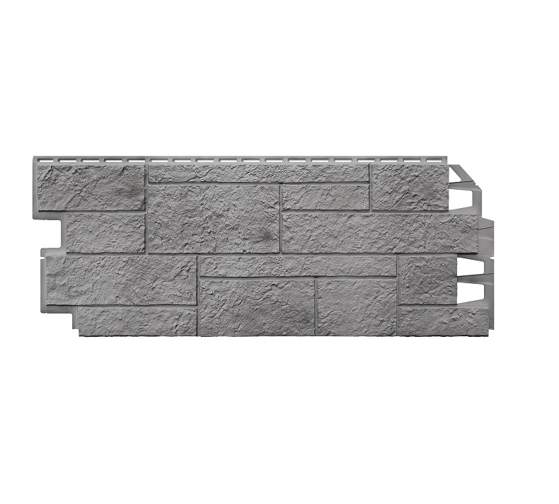 Фасадные панели ТН Песчаник светло-серый, 1000х420 мм/ 0,42м2